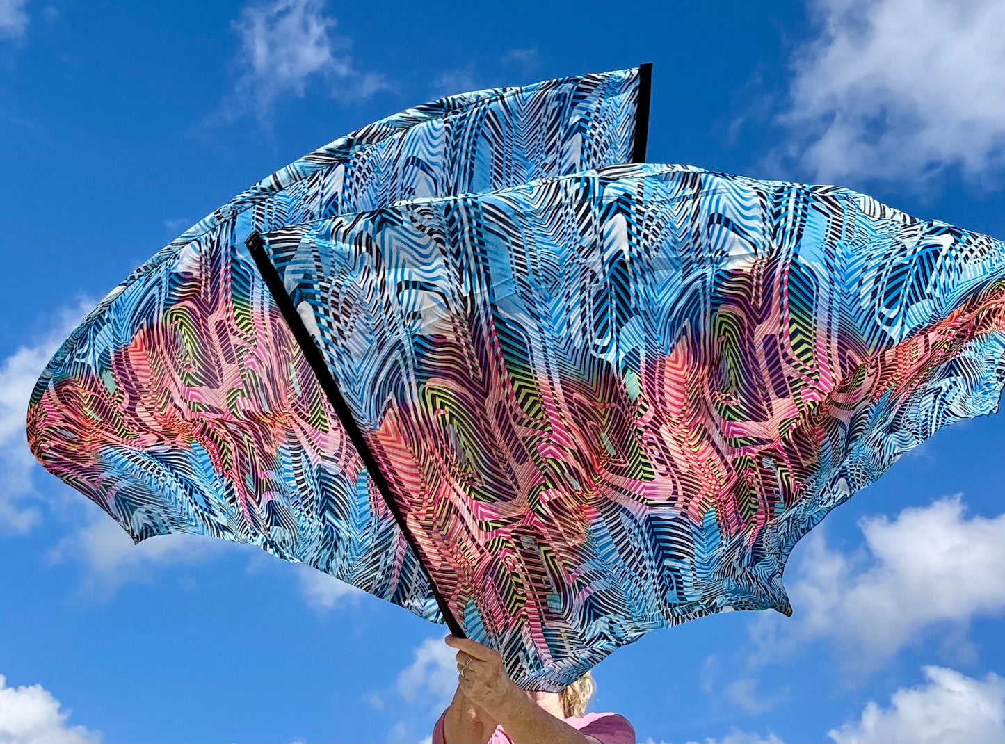 Jacobs Ladder Worship Praise Dance Flags (Large)