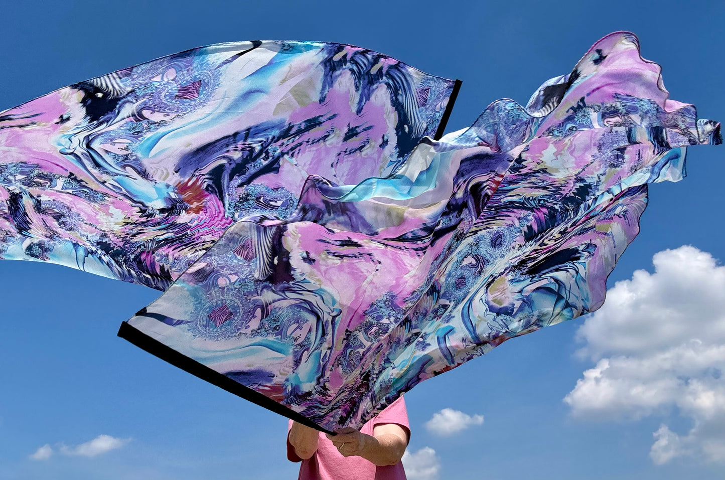Oceans Deep Worship Praise Dance Flags (Large)