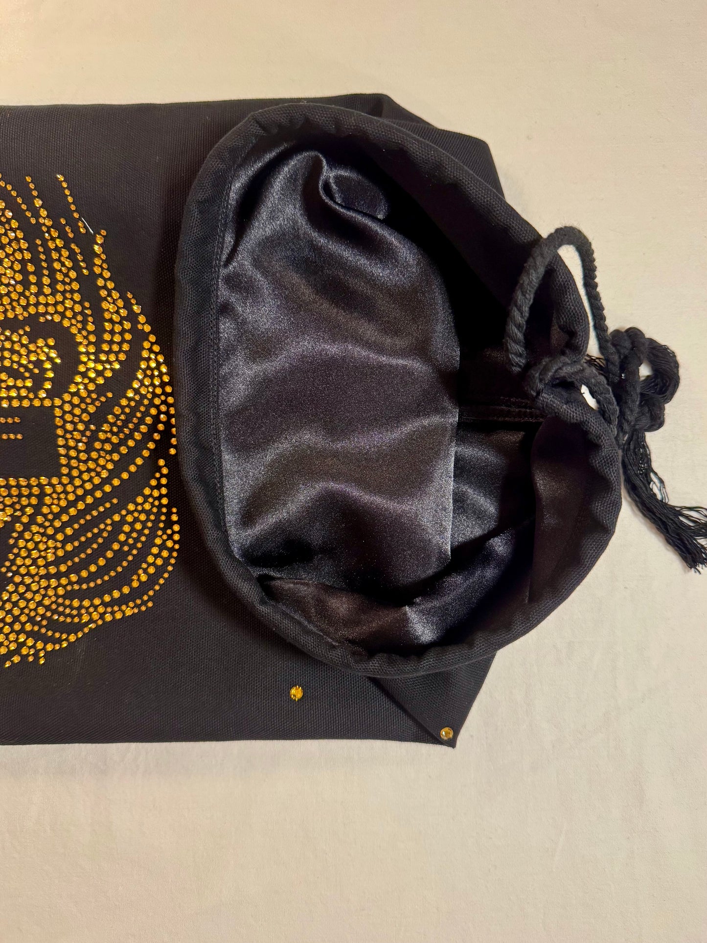 Flag Bag Gold LION Bling for 45" flags