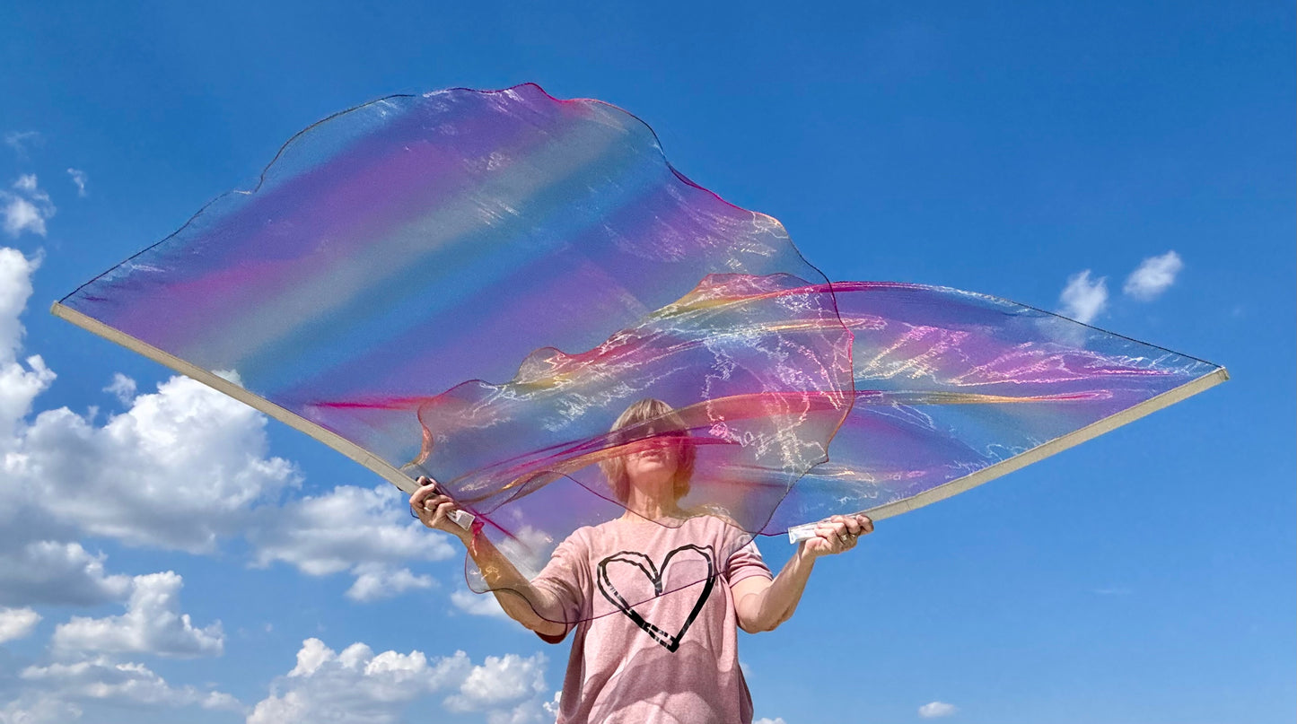 God's Promise Worship Praise Dance Flags (Medium)