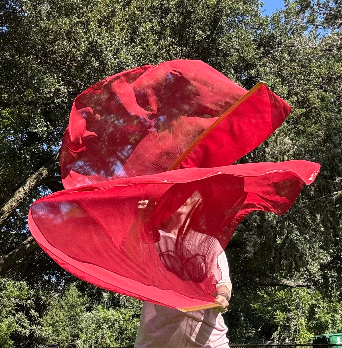 Red Worship Dance Praise Flag (Large)