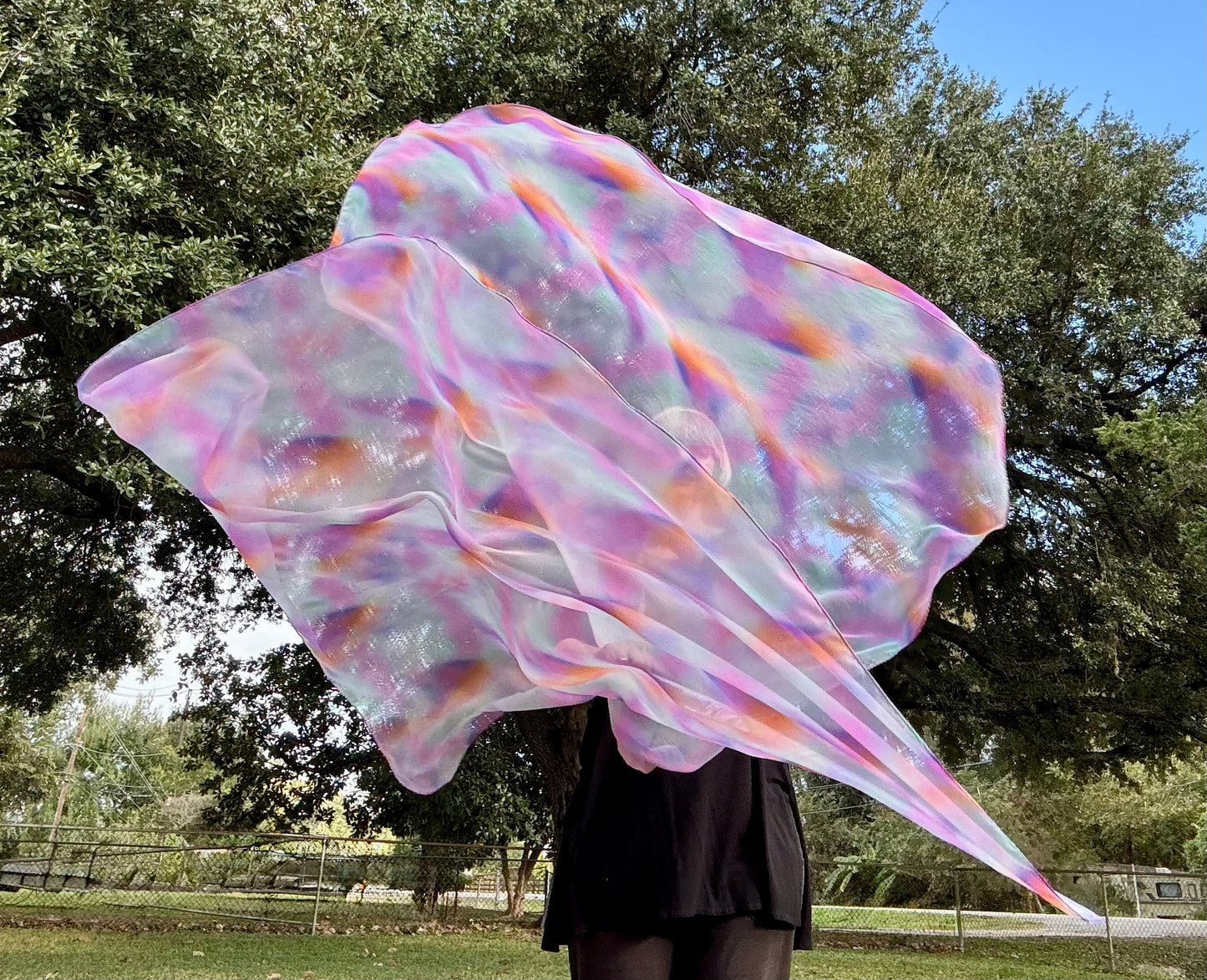 Beautiful Sunrise Worship Praise Dance Flags (Large)