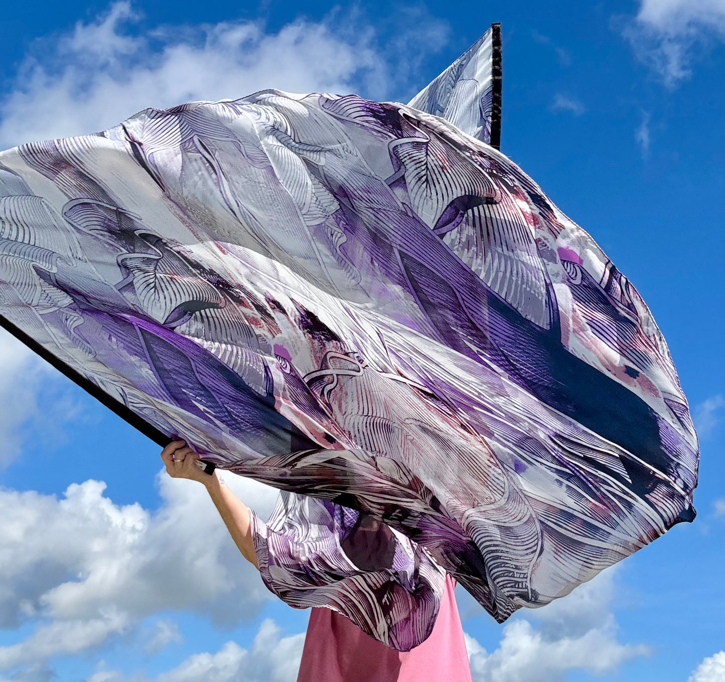 Jonah's Whale Worship Praise Dance Flags (Large)
