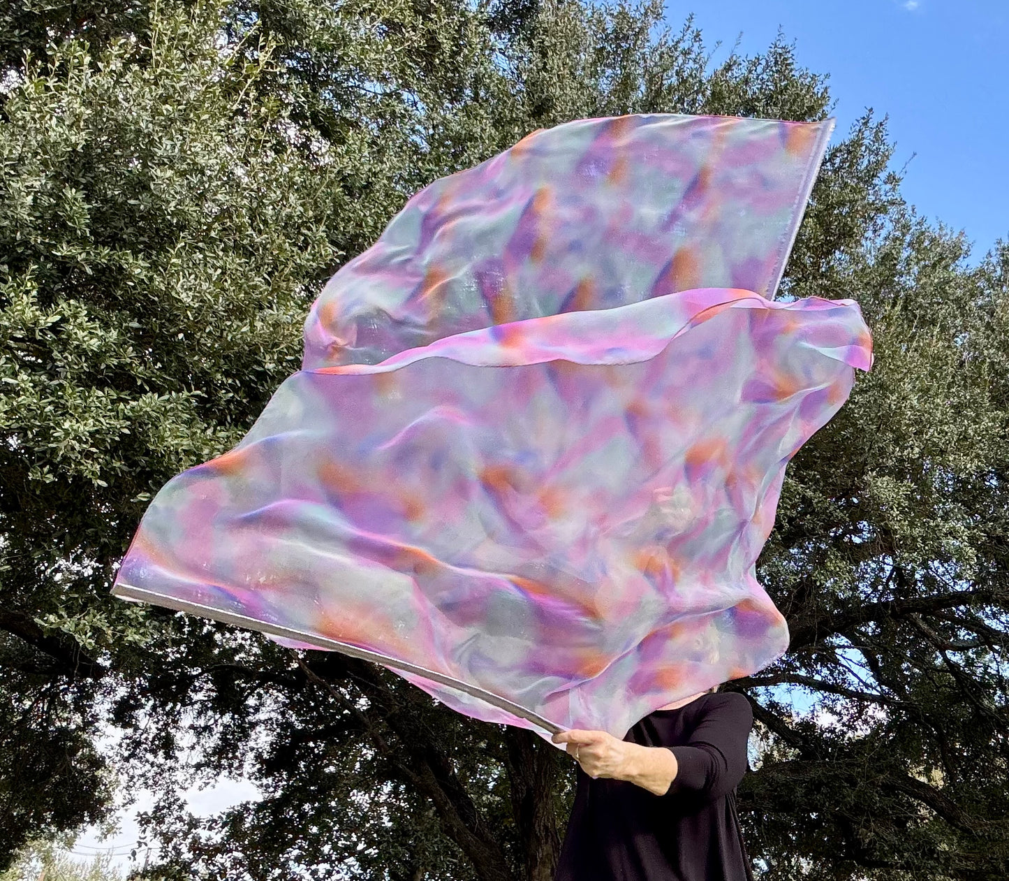 Beautiful Sunrise Worship Praise Dance Flags (Medium)