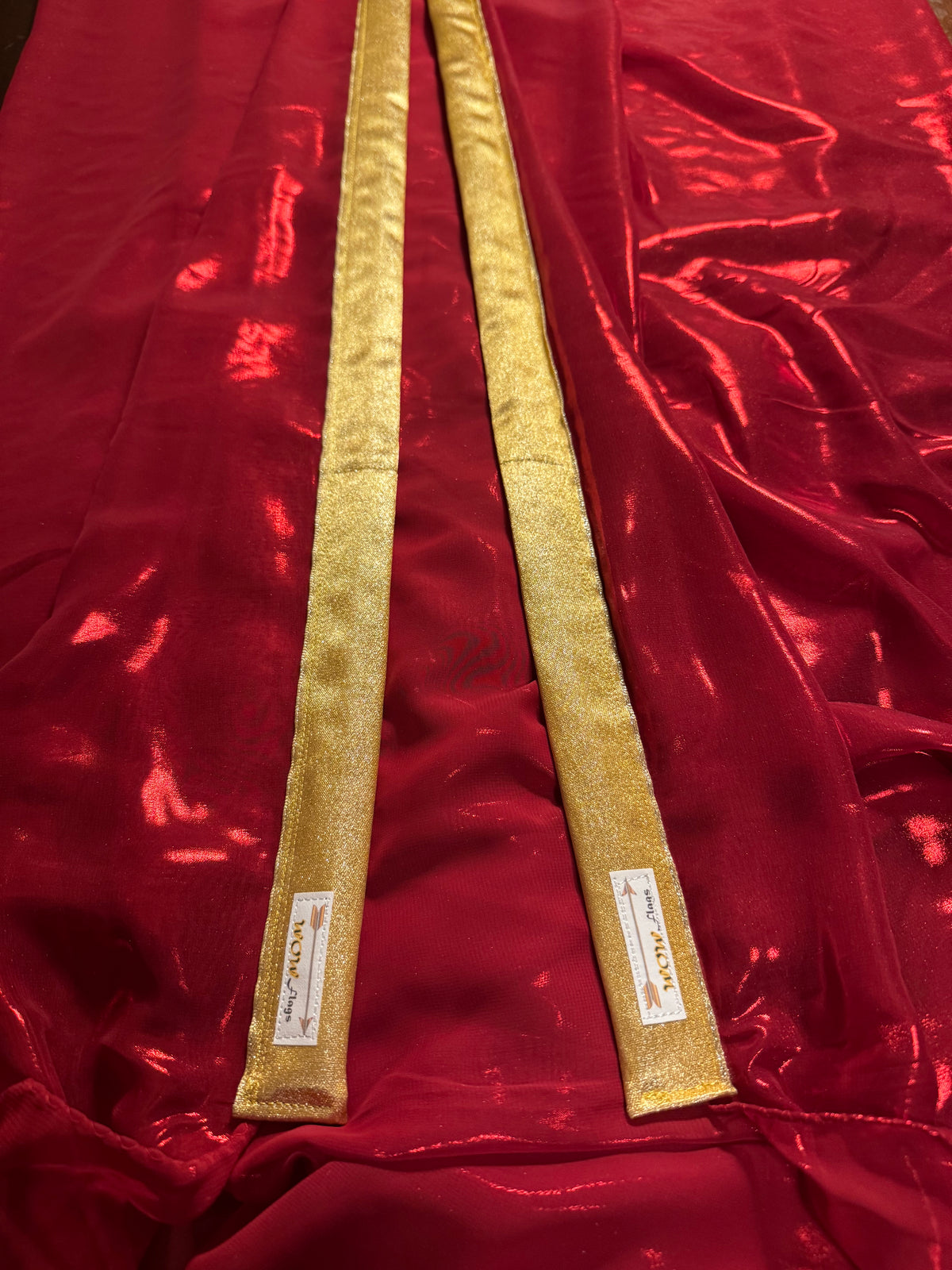 Red Worship Dance Praise Flag (Large)