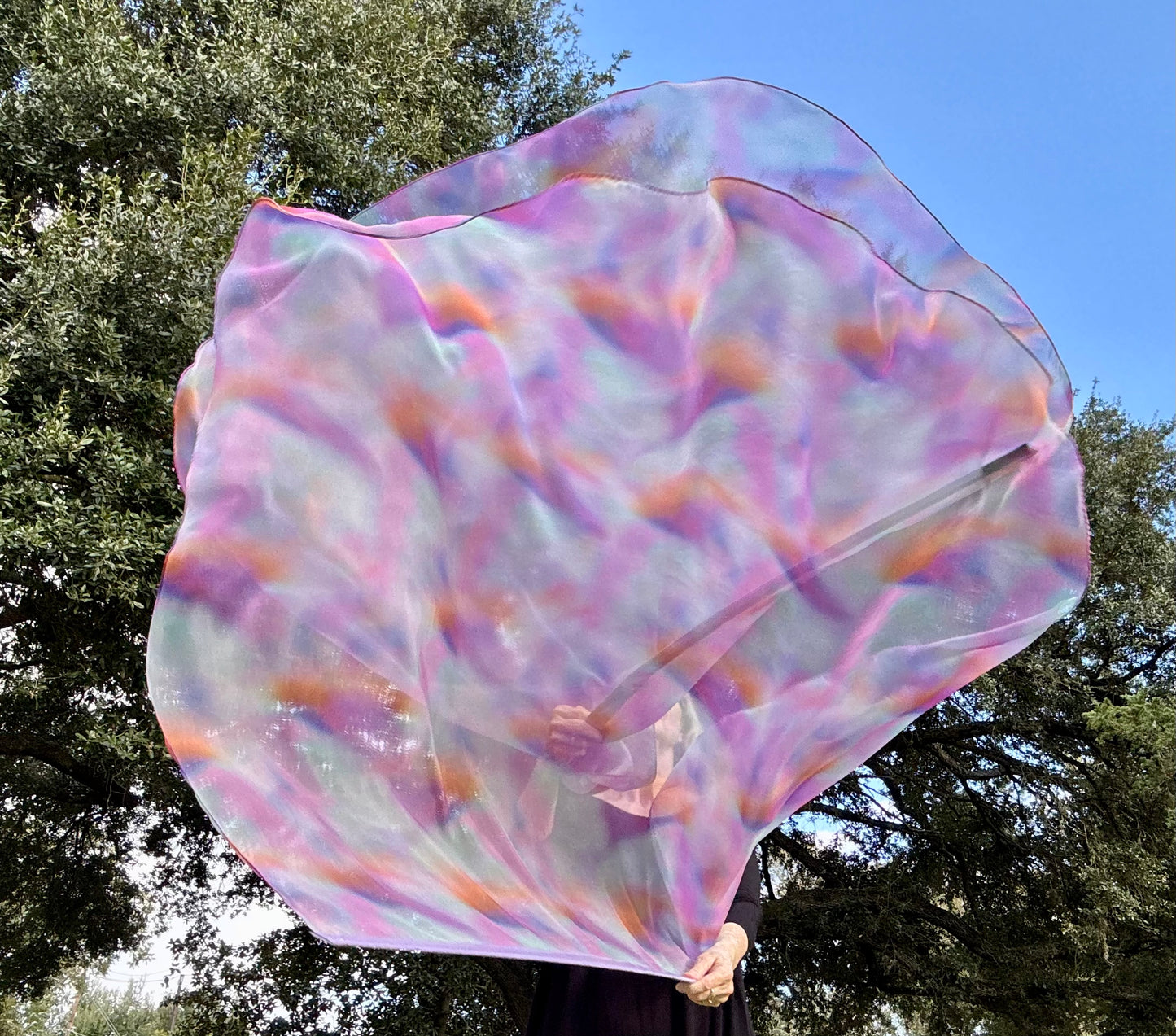 Beautiful Sunrise Worship Praise Dance Flags (Medium)