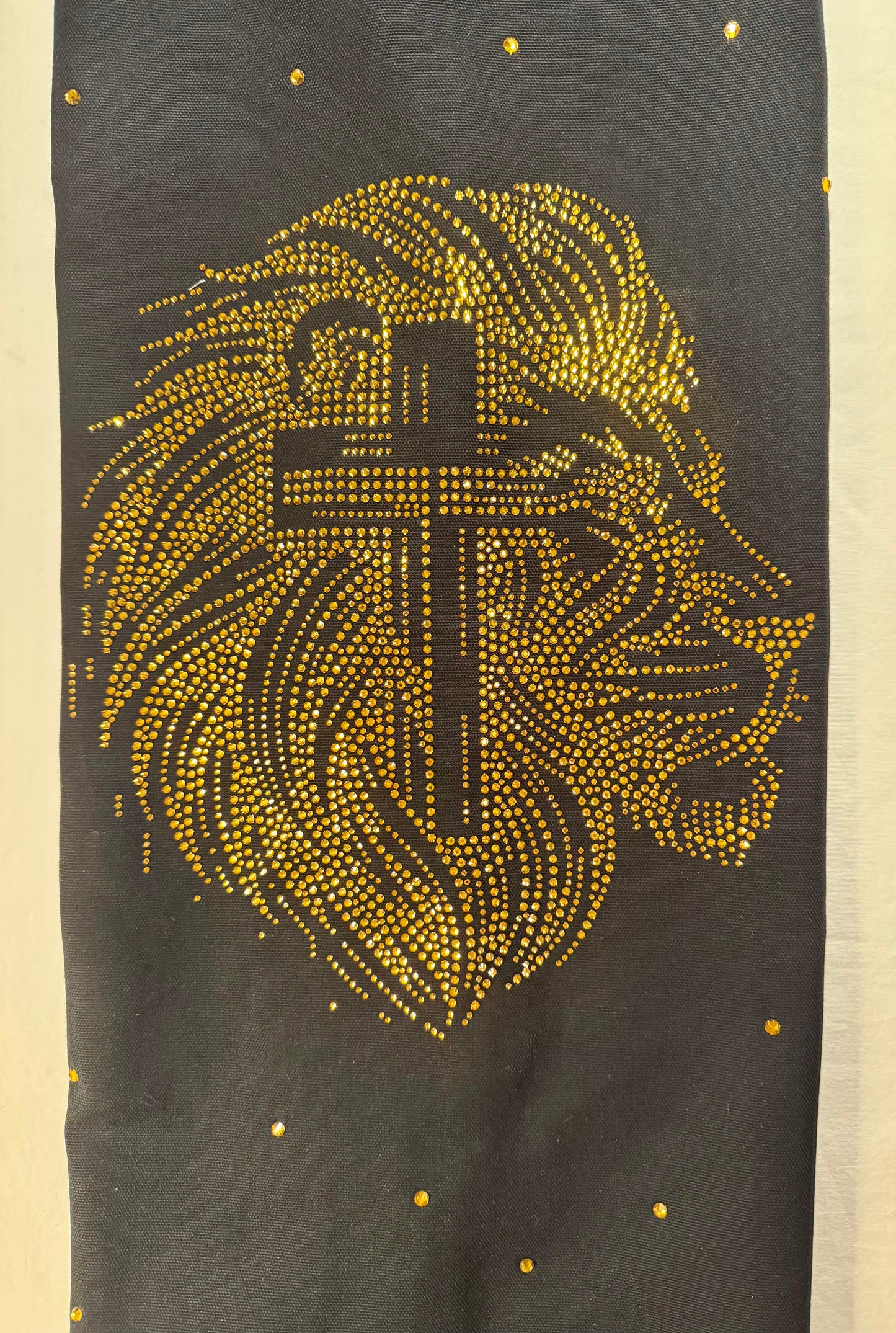 Flag Bag Gold LION Bling for 45" flags