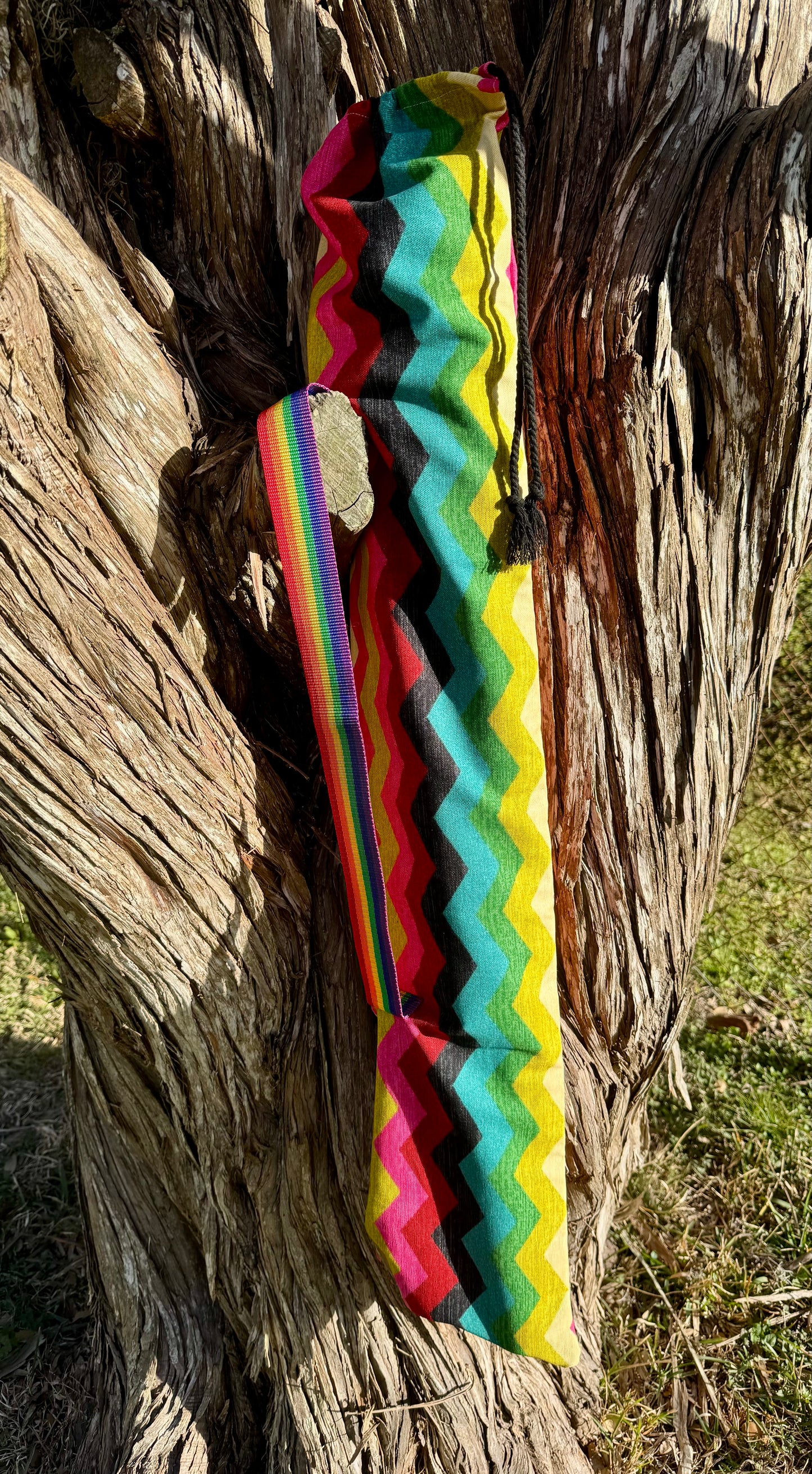 Multi-Colored Chevron Flag Bag for 36" Flags