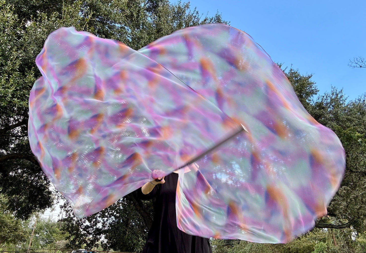 Beautiful Sunrise Worship Praise Dance Flags (Large)