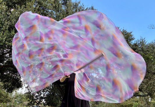 Beautiful Sunrise Worship Praise Dance Flags (Large)