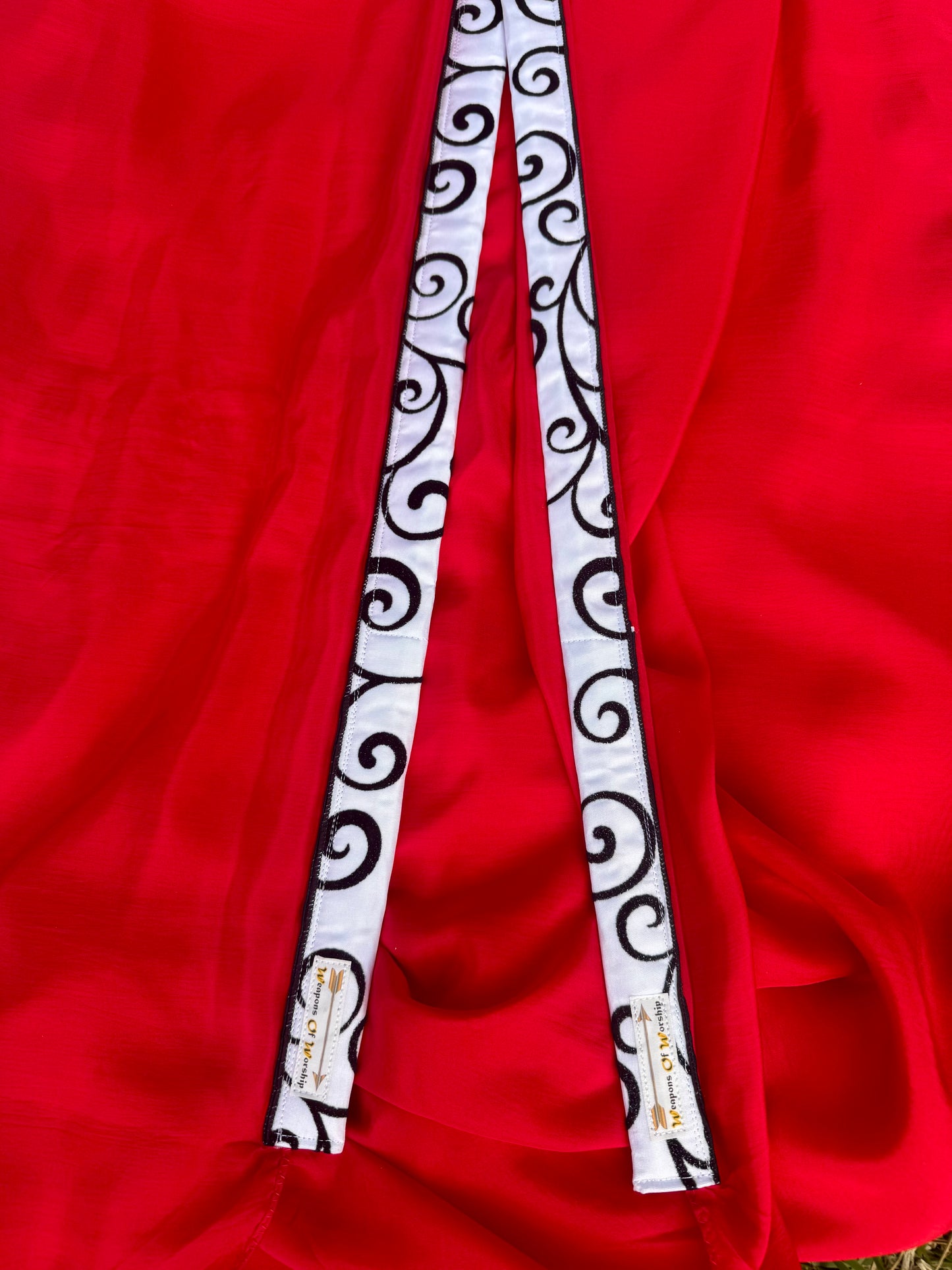 Red Worship Praise Dance Flags (Medium)