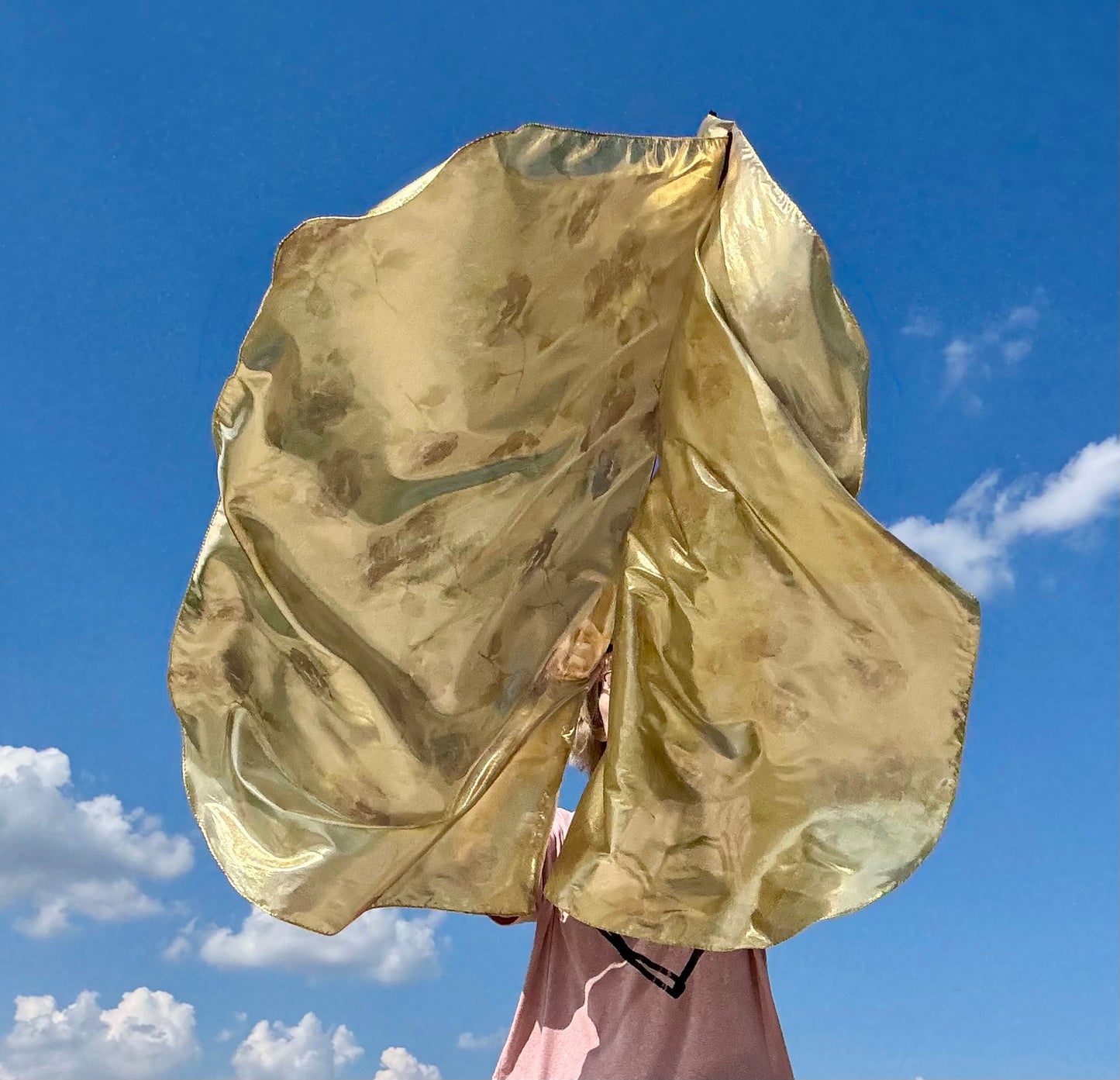 Golden Rose Worship Praise Dance Flags (Medium)