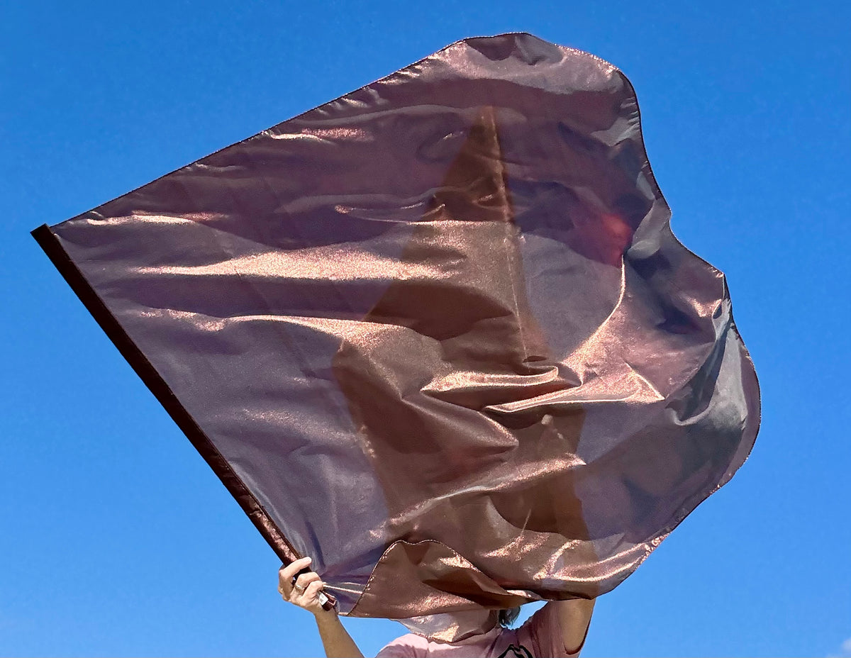 Bronze Shield Worship Praise Dance Flags (Medium)