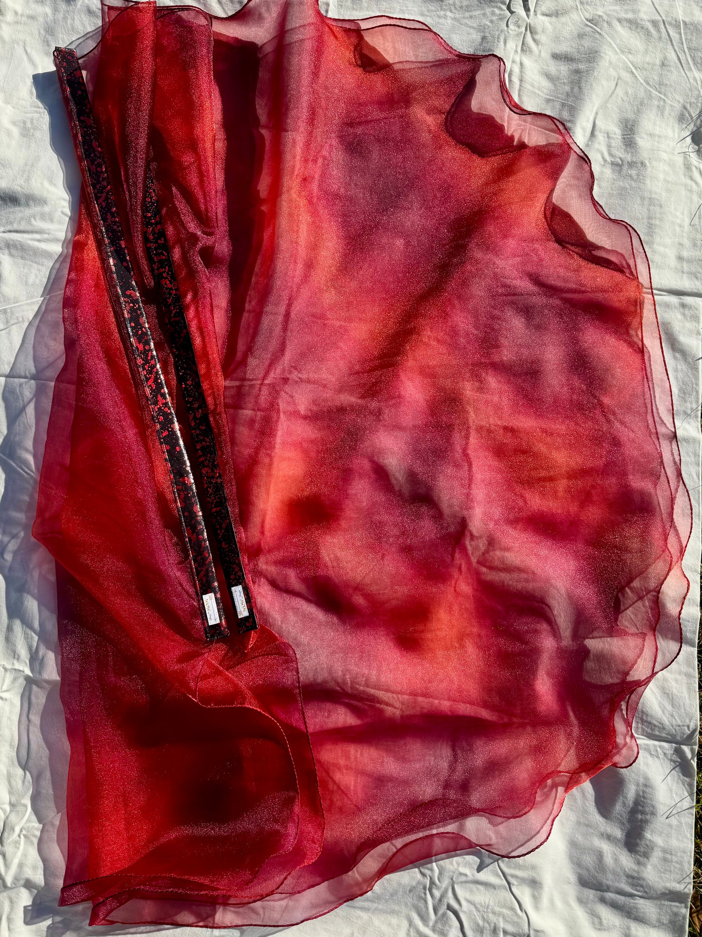 Blood of Christ Worship Dance Praise Flag (Large)