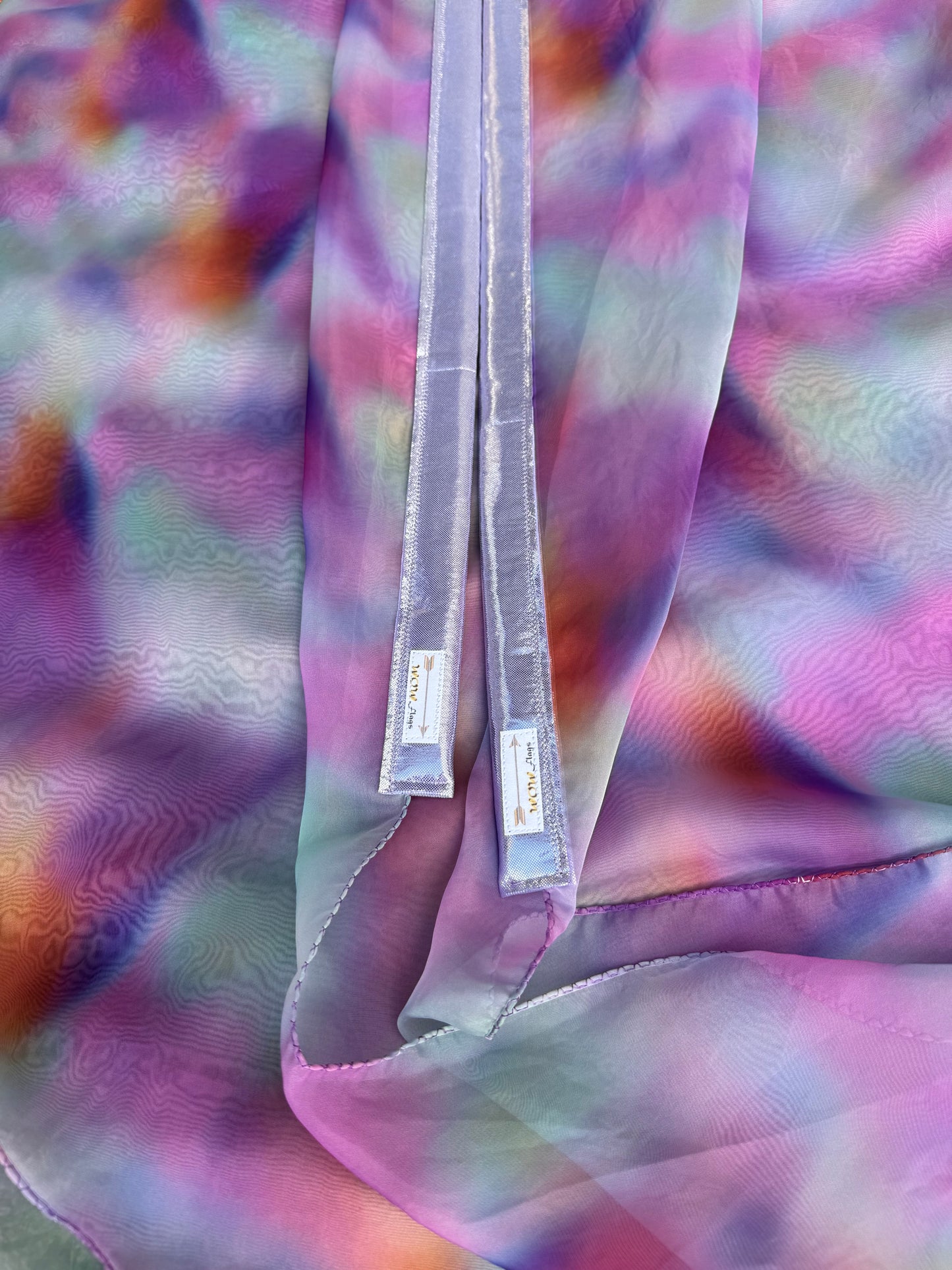 Beautiful Sunrise Worship Praise Dance Flags (Large)