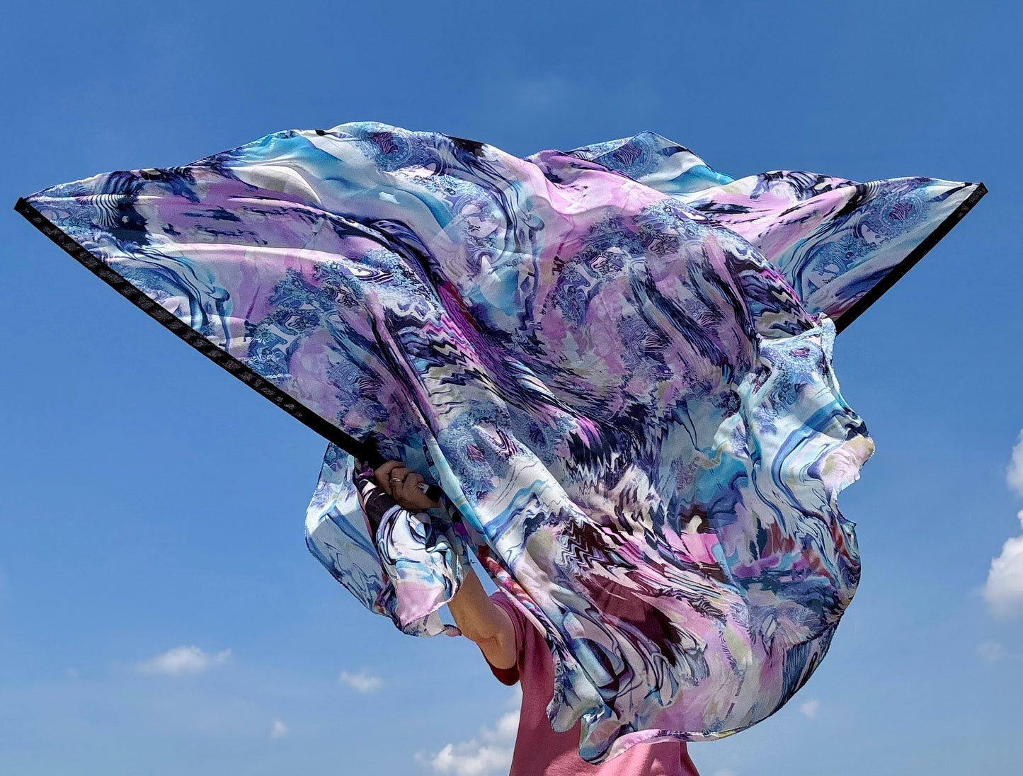 Oceans Deep Worship Praise Dance Flags  (Large)
