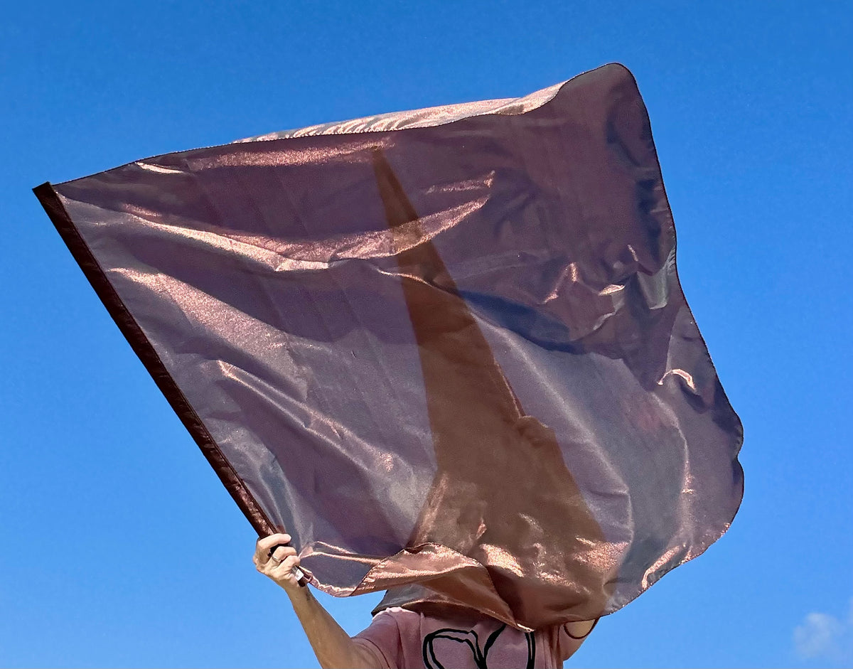 Bronze Shield Worship Praise Dance Flags (Medium)