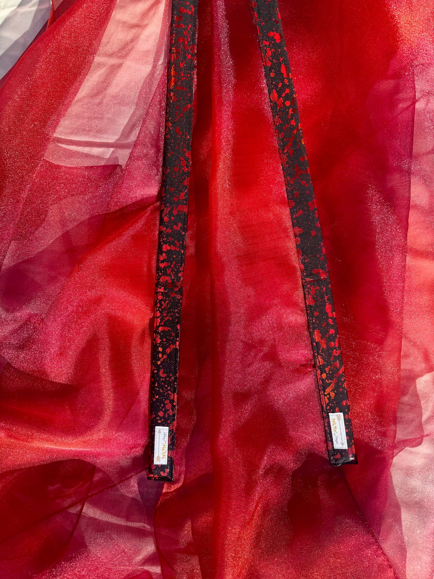 Blood of Christ Worship Dance Praise Flag (Large)