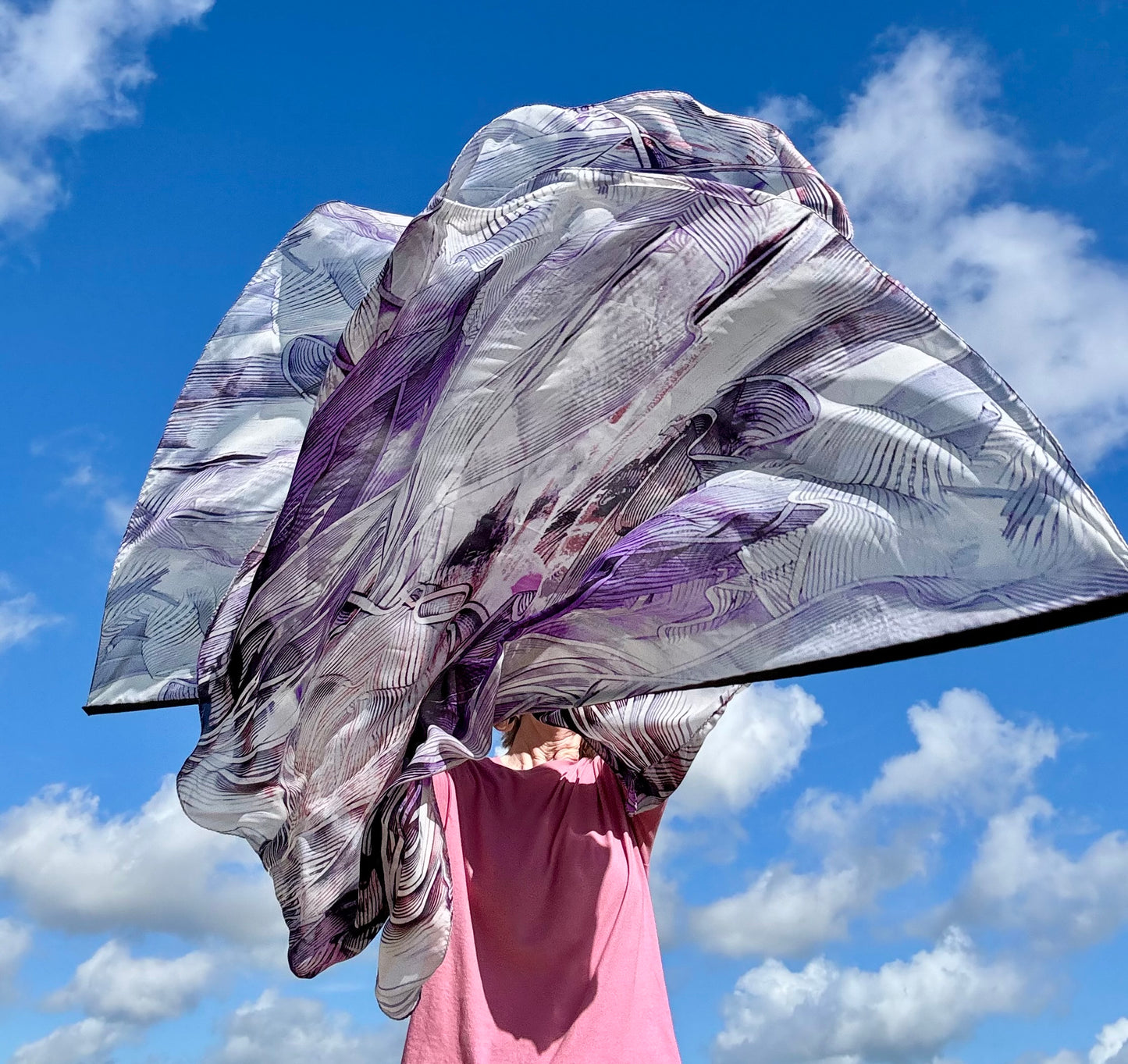 Jonah's Whale Worship Praise Dance Flags (Large)