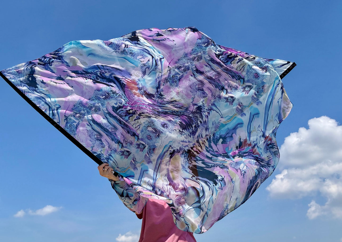 Oceans Deep Worship Praise Dance Flags  (Large)