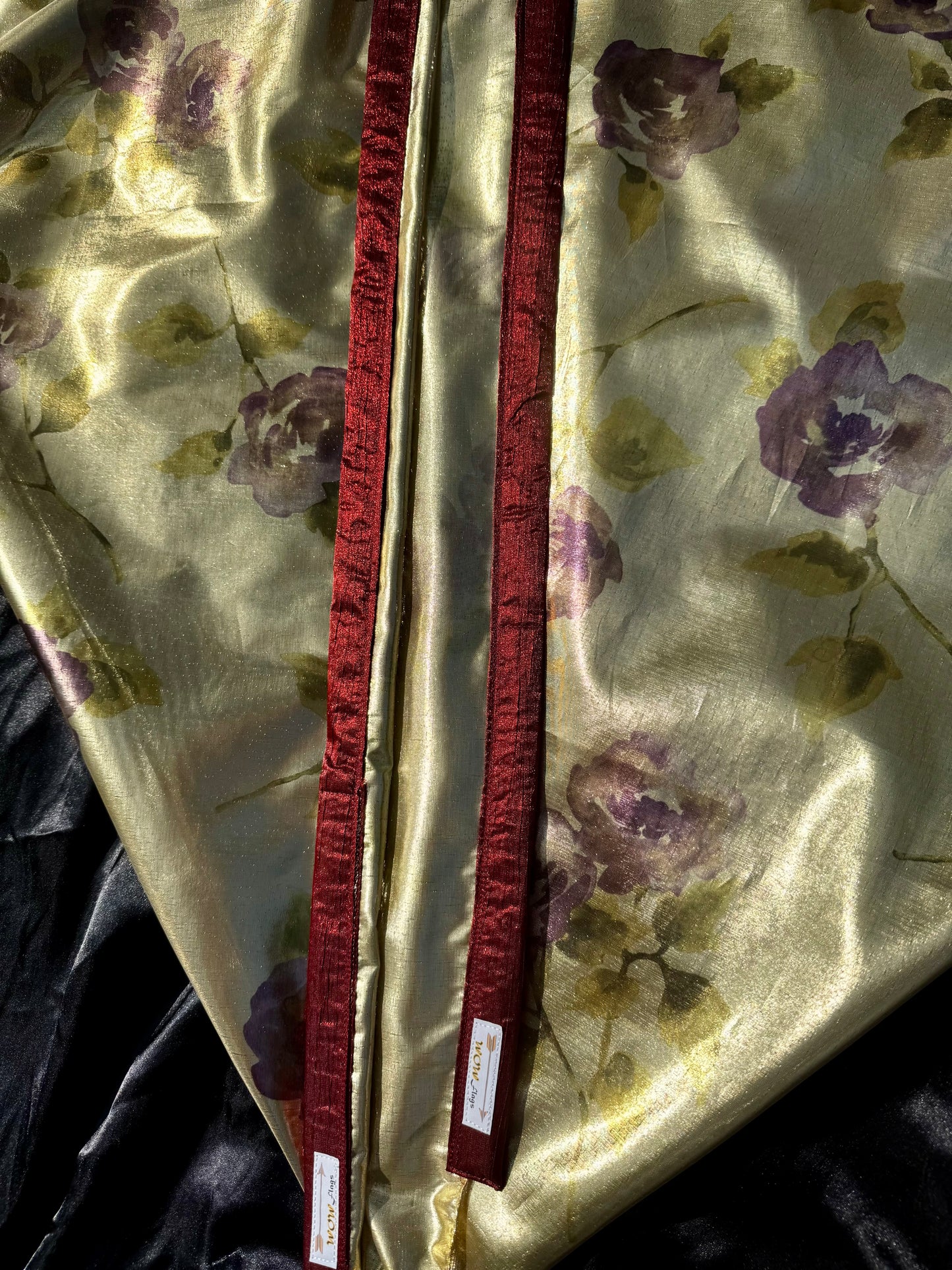 Golden Rose Worship Praise Dance Flags (Medium)